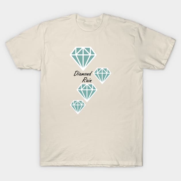 Diamond heart T-Shirt by AliJun